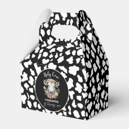 Heilige Kuh ich bin ein Kuh Mädchen 1. Geburtstag Geschenkschachtel