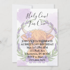 Heilige Kuh ich bin eins Einladung