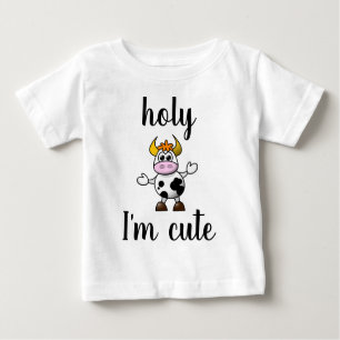 Heilige Kuh Ich bin Niedlicher Baby-T - Shirt