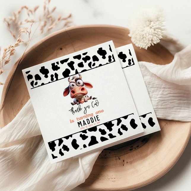 Heilige Kuh Karikaturen Ich bin ein Cowgirl 1. Geb Serviette (Von Creator hochgeladen)