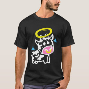 Heilige Kuh Süße Halo Kuh T-Shirt