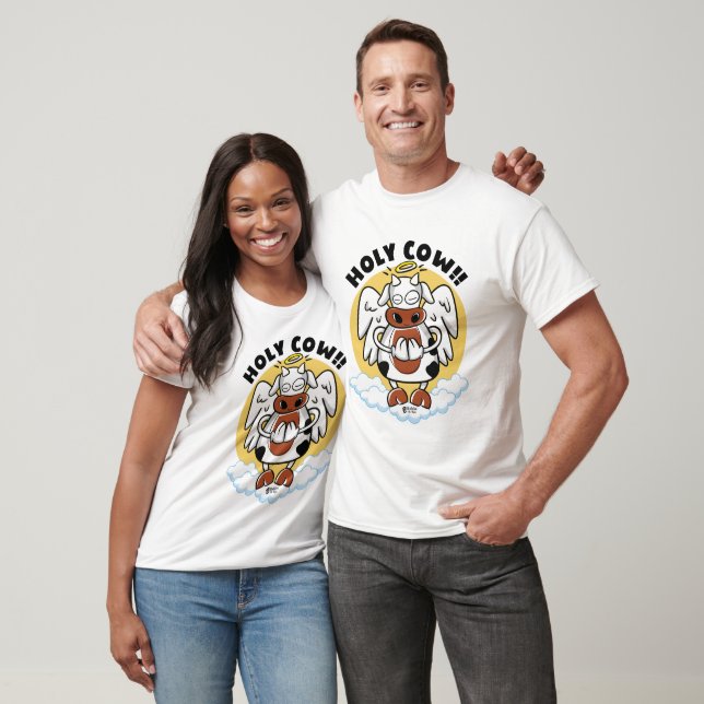 Heilige Kuh Weiß T-Shirt (Unisex)