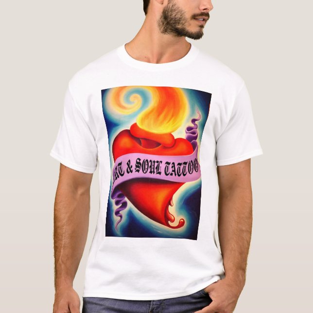 HEILIGE KUNST-U. SOUL-SHIRT-FRONT T-Shirt (Vorderseite)
