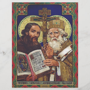 Heilige Kyrill und Method Apostel der Slawen Flyer
