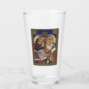 Heilige Kyrill und Method Apostel der Slawen Glas