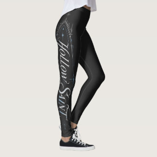 Heilige Leere Himmlische Kalligrafie Grafik Leggings