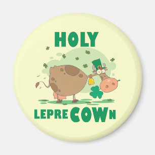 HEILIGE LepreCOWn T - Shirts und Geschenke Magnet