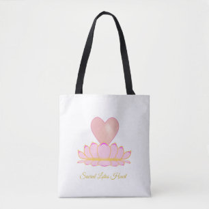 Heilige Lotus-Herz-Tasche