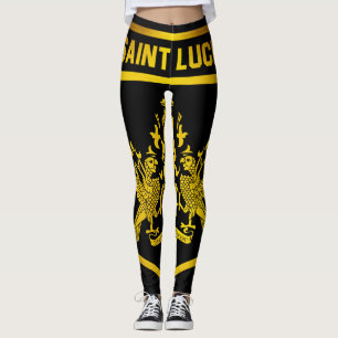 Heilige Lucia-Emblem Leggings