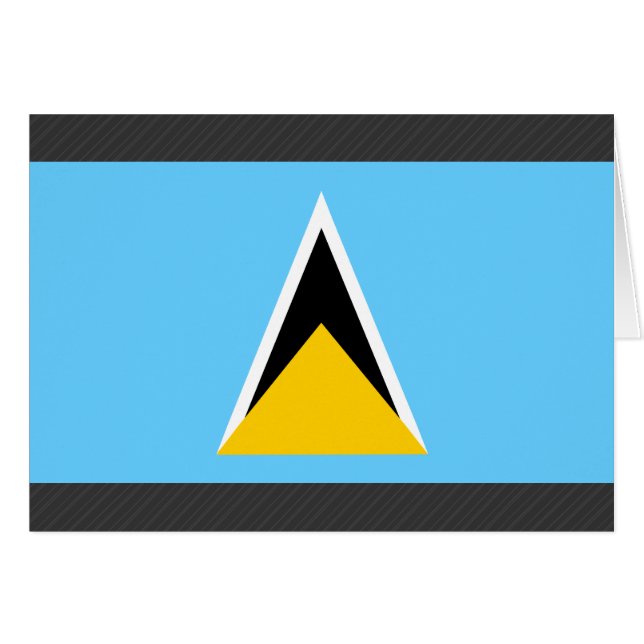 Heilige Lucia-Flagge (Vorderseite (Horizontal))