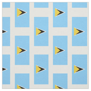 Heilige Lucia-Flagge Stoff