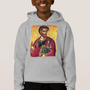 Heilige Luke, die evangelistisch-orthodoxe Ikone Hoodie