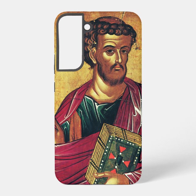 Heilige Luke, die evangelistisch-orthodoxe Ikone Samsung Galaxy Hülle (Rückseite)