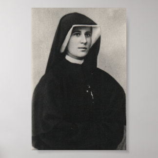 Heilige Maria Faustina Kowalska (1905-1938) Poster