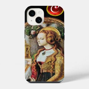 HEILIGE MARIA MAGDALENA Rubingemmen-Monogramm, Sch iPhone Hülle