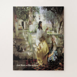 Heilige Martha und Maria von Bethany Puzzle