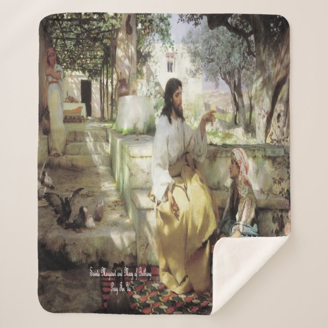 Heilige Martha und Maria von Bethany Sherpadecke (Vorderseite)