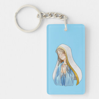 Heilige Mary Schlüsselring