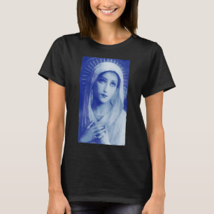 Heilige Mutter Maria Mutter Jesu Vintage Katholisc T-Shirt