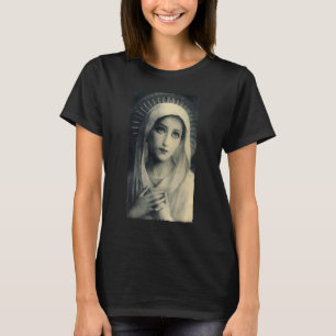 Heilige Mutter Maria Mutter Jesu Vintage Katholisc T-Shirt