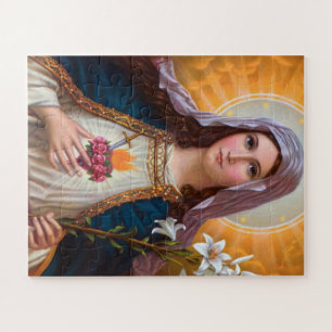 Heilige Mutter Maria Unbeflecktes Herz, St. Maria, Puzzle