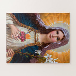 Heilige Mutter Maria Unbeflecktes Herz, St. Maria, Puzzle