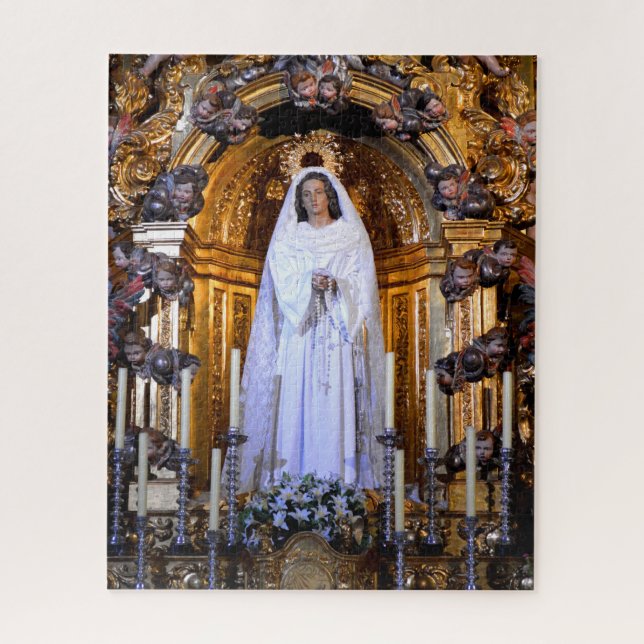 Heilige Mutter Mary Puzzle (Vertikal)