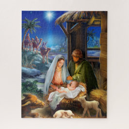 Heilige Nachtnativität Puzzle