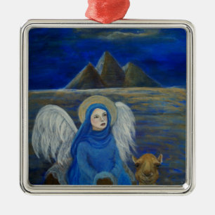 Heilige Nachtweihnachtsverzierung Ornament Aus Metall