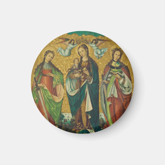 Heilige Perpetua und Felicity Magnet (Vorne)