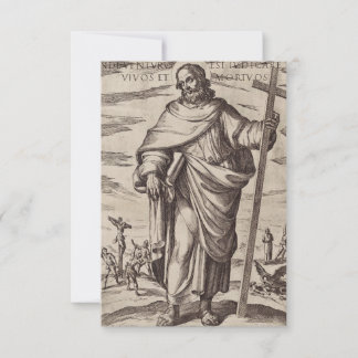 Heilige Philippus Der Apostel Gebetskarte Dankeskarte