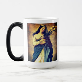 Heilige Philomena Personalisierter Gebetsbecher Verwandlungstasse