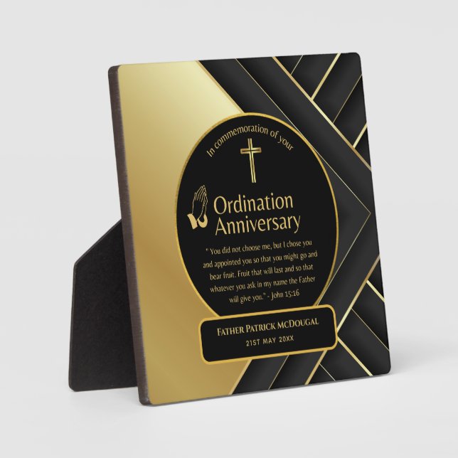 Heilige Priesterspende Pfarrkirche nach Maß Fotoplatte (Vorderseite)