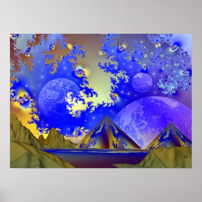 Heilige Pyramiden - Poster (Vorne)