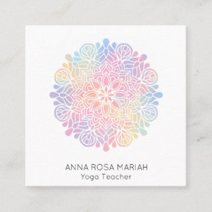 *~* heilige quadratische visitenkarte