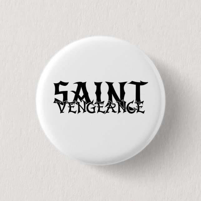 HEILIGE RACHE BUTTON (Vorderseite)