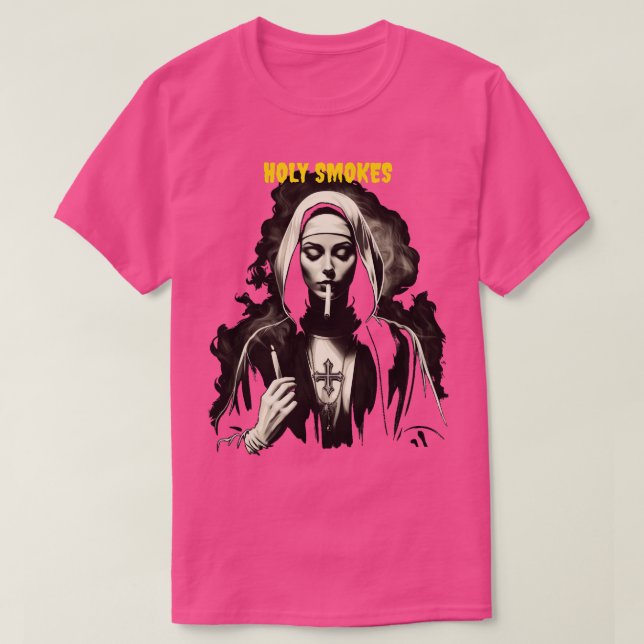 Heilige Raucher T-Shirt (Design vorne)