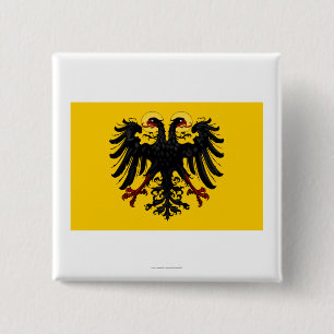 Heilige römisches Reich-Flagge Button