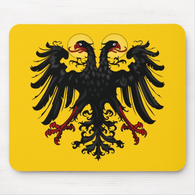 Heilige römisches Reich-Flagge Mousepad (Vorne)