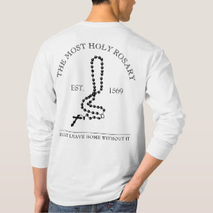 Heilige Rosary Beads Katholischer Cross T - Shirt