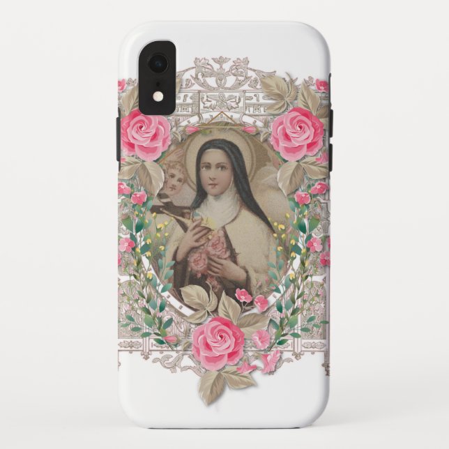 Heilige Rose Karmeliter Katholische Religiöse  Case-Mate iPhone Hülle (Rückseite)