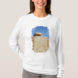 Heilige Scarabäusstatue im Tempel von Amun T-Shirt