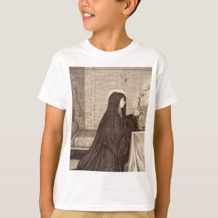 Heilige Scholastika Patronin der Schule T-Shirt