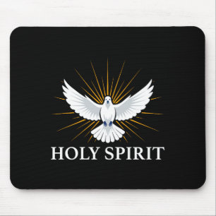 Heilige Schrift Taube Spirituelles Symbol Christli Mousepad