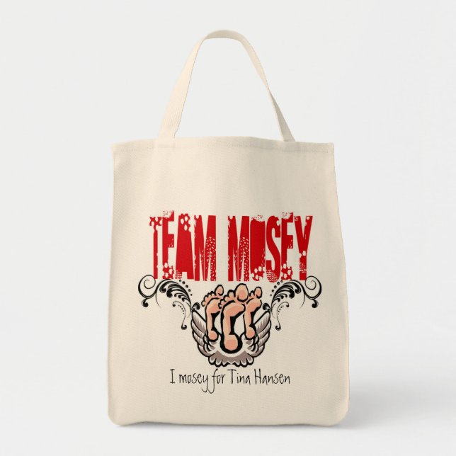 Heilige Scrolly Lebensmittelgeschäft-Tasche Tragetasche (Vorne)