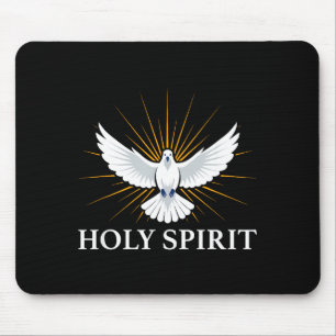 Heilige Srit Taube Sritualsymbol Christliche Bibel Mousepad
