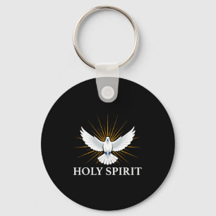 Heilige Srit Taube Sritualsymbol Christliche Bibel Schlüsselanhänger