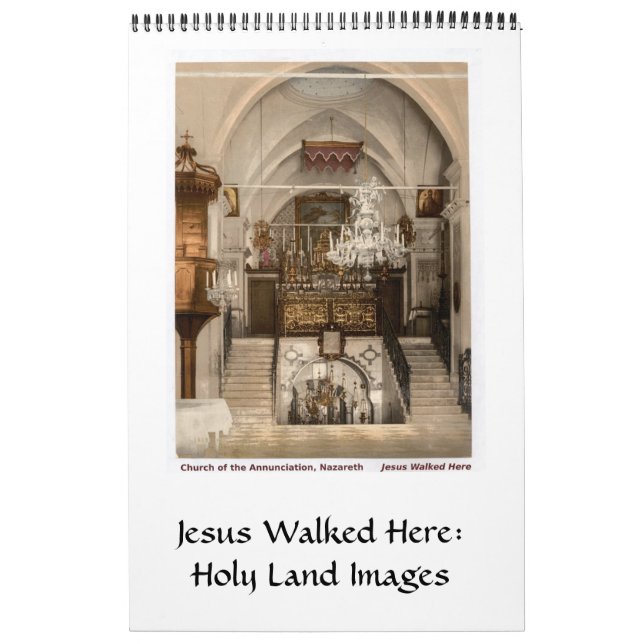 Heilige Stätten im Heiligen Land-Kalender Kalender (Titelbild)