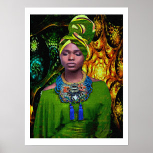 Heilige Stille: Meditieren im Licht der Ancestral Poster