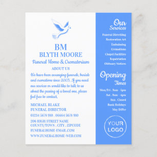 Heilige Taube, Beerdigung Zuhause, Direktoren Flyer